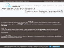 Tablet Screenshot of caseprefabbricateinlegnovillebio.com